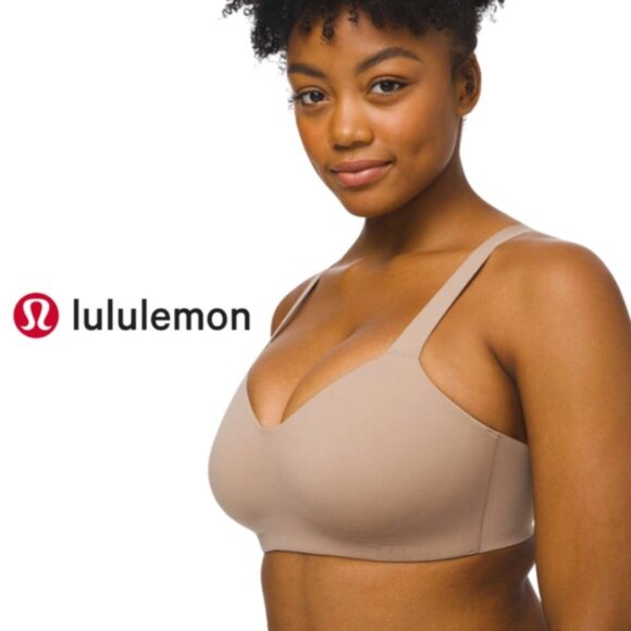 Lululemon Hold True Bra Soft Sand - Size 32E - Picture 1 of 9